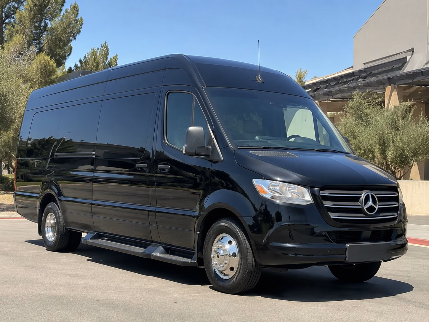 sprinter vans and shuttle buses for concert venue runs