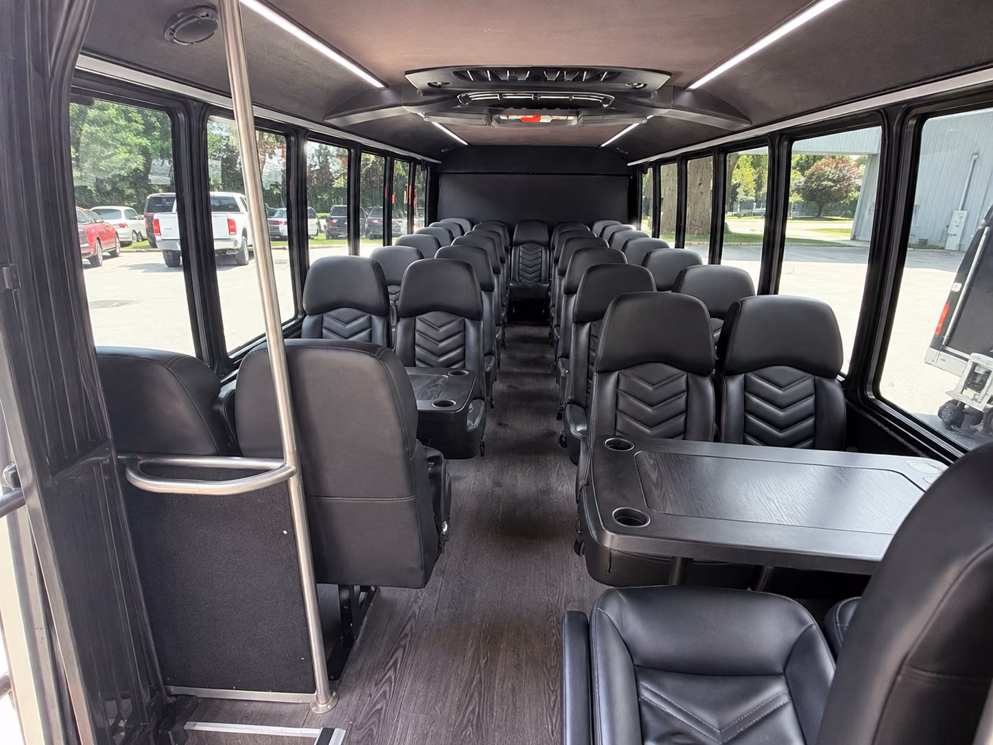 toledo 18 passenger minibus inside