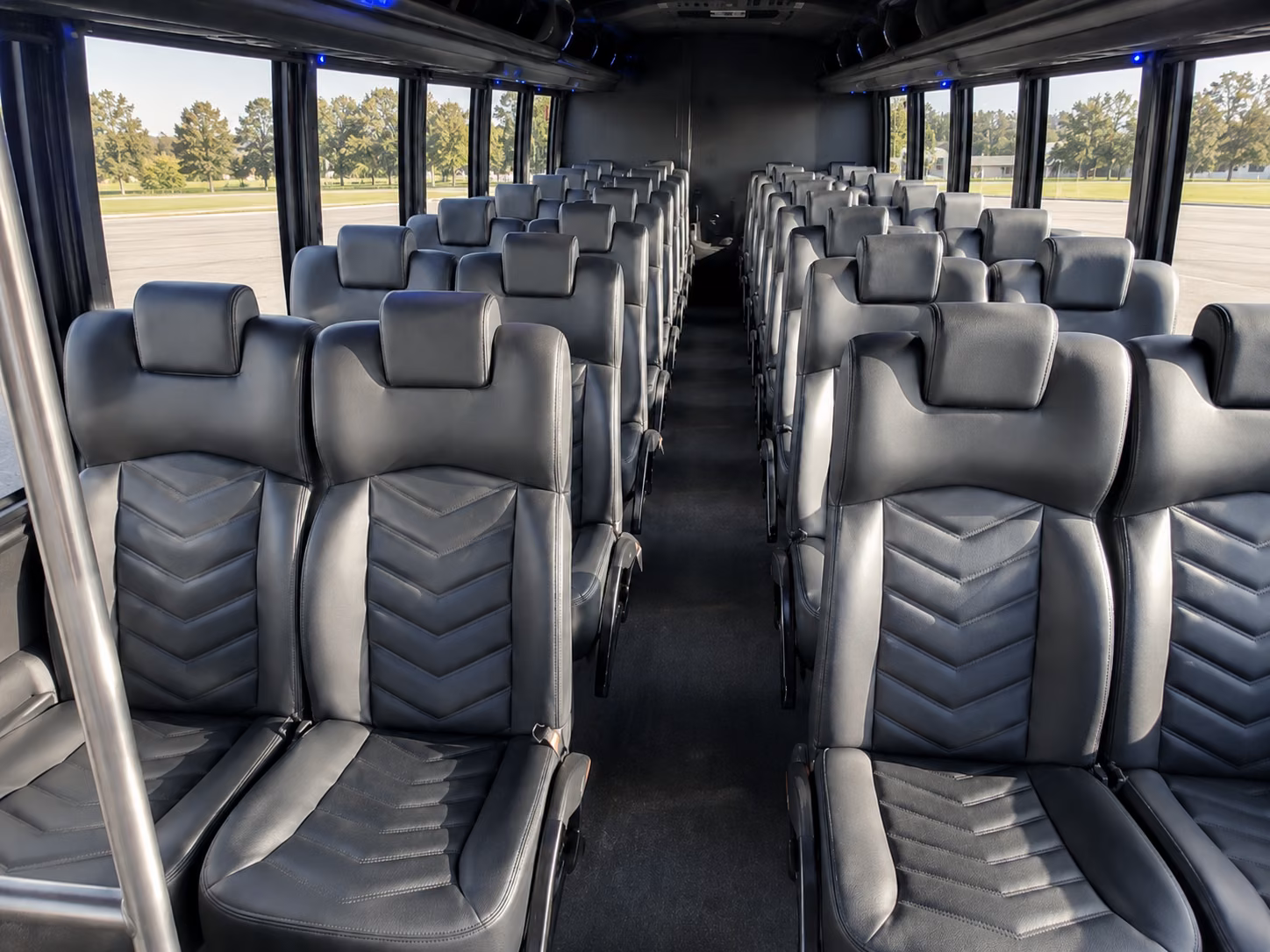 toledo 18 passenger minibus interior
