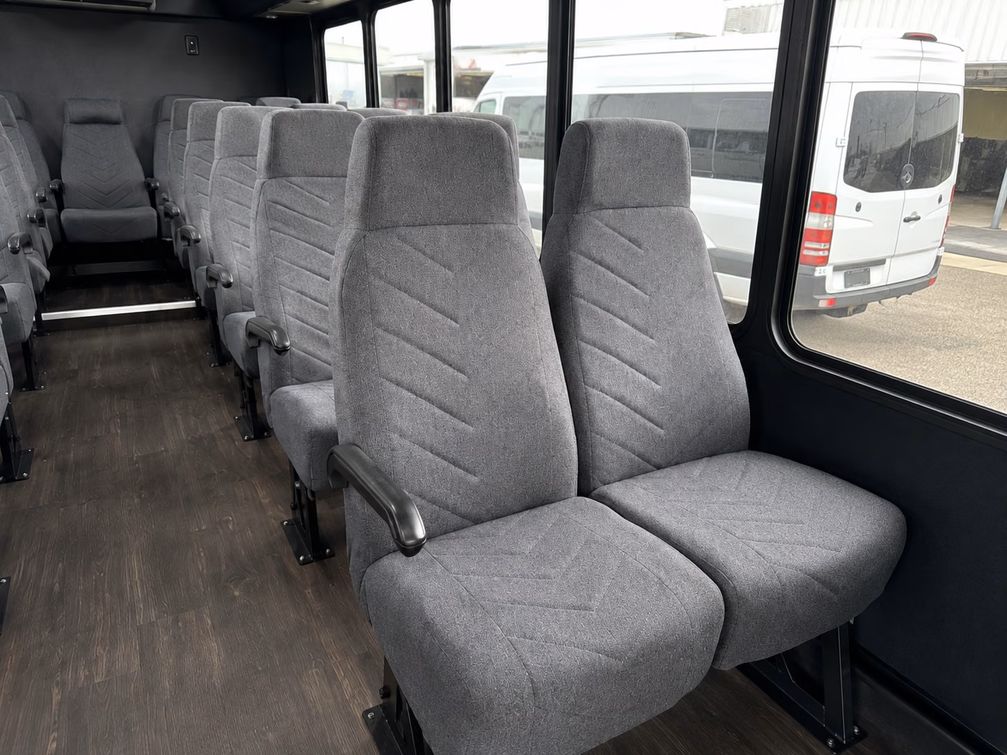 toledo 20 passenger minibus interior