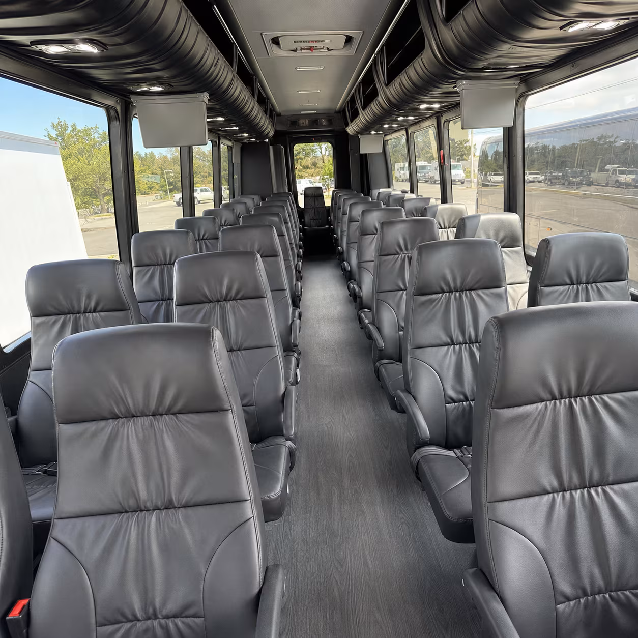 toledo 25 passenger minibus inside
