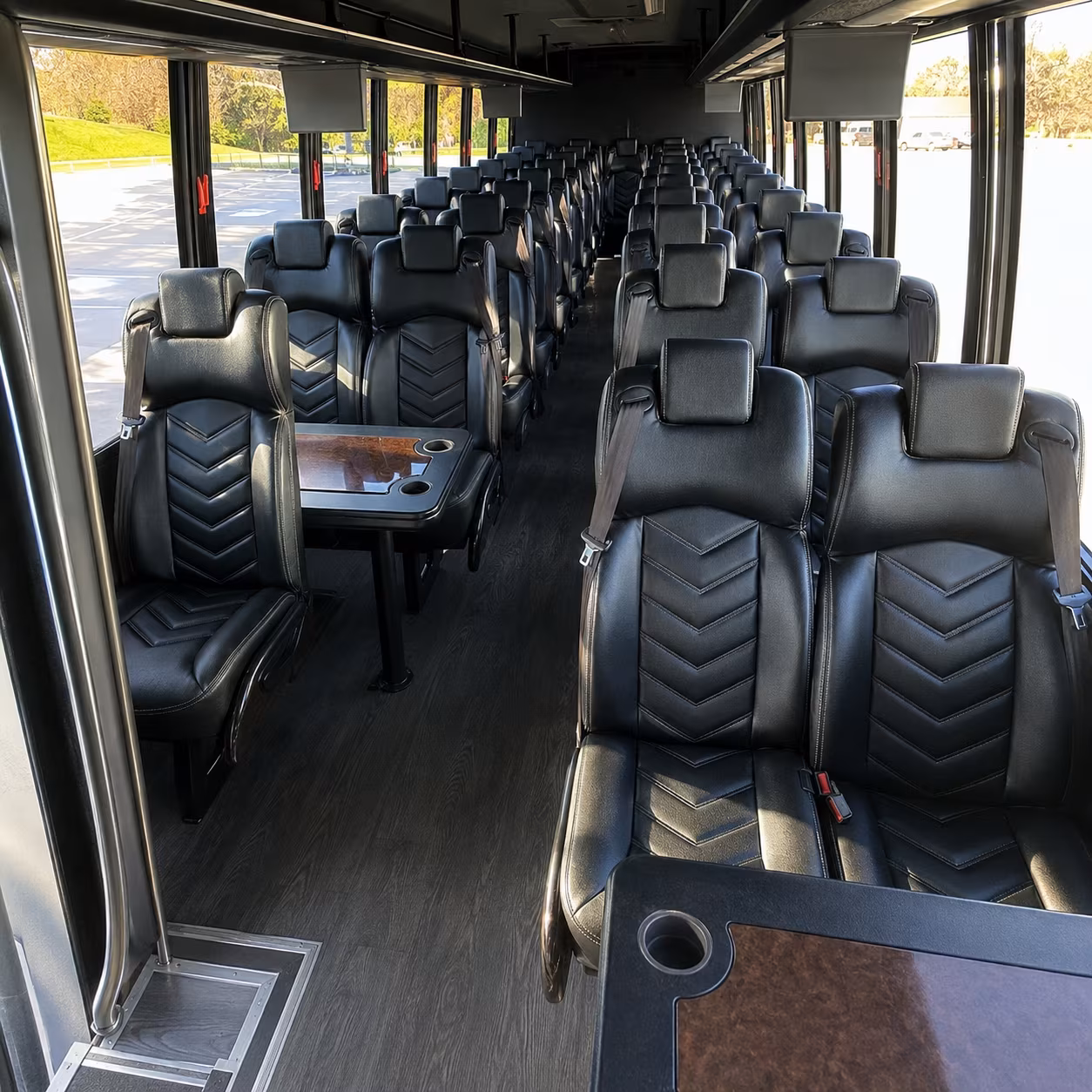 toledo 28 passenger minibus interior