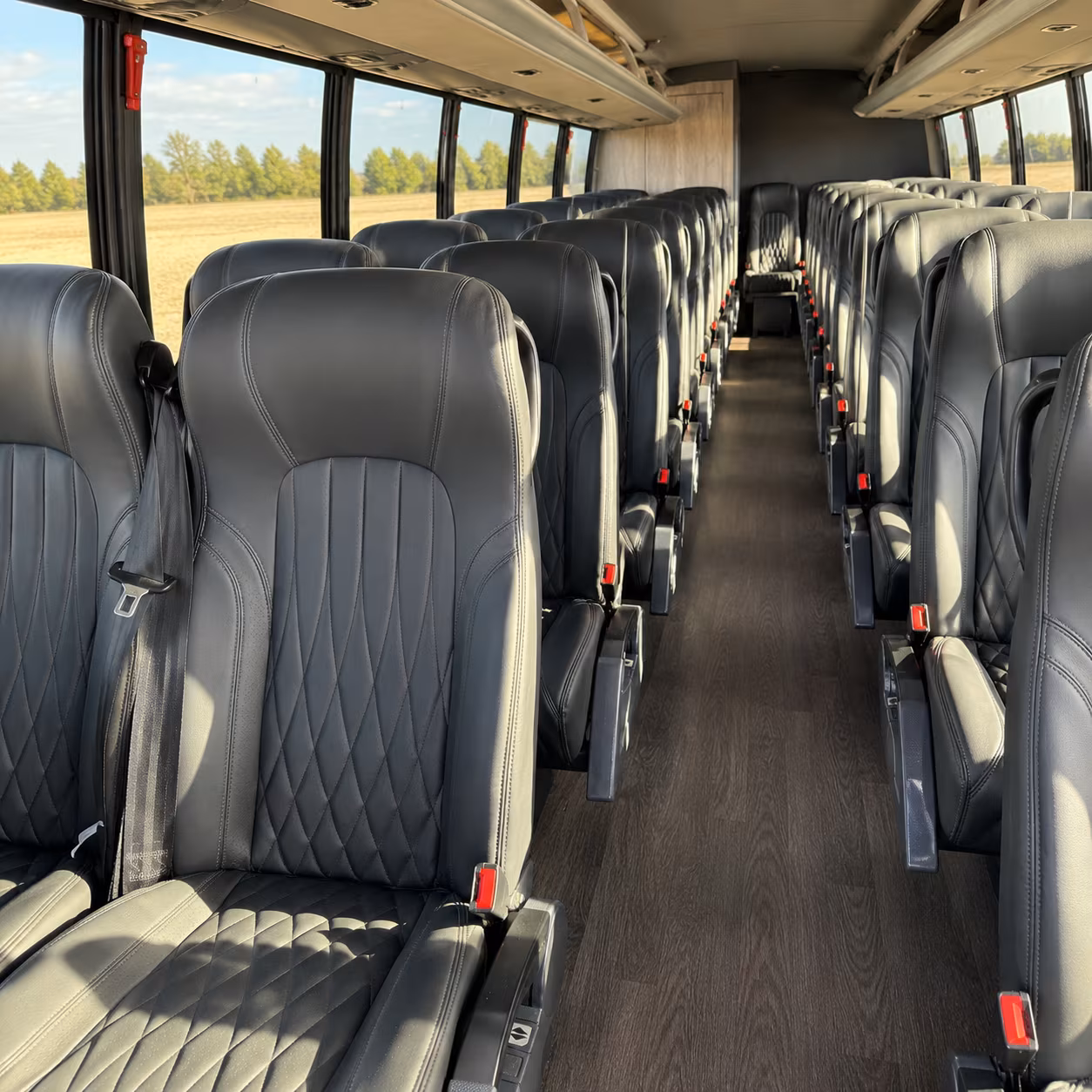 toledo 30 passenger minibus inside