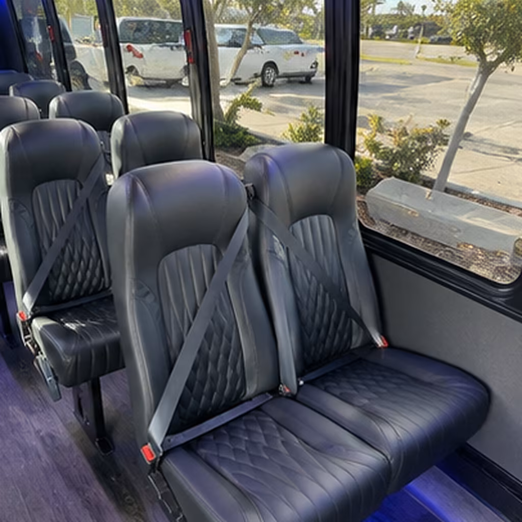 toledo 35 passenger minibus inside