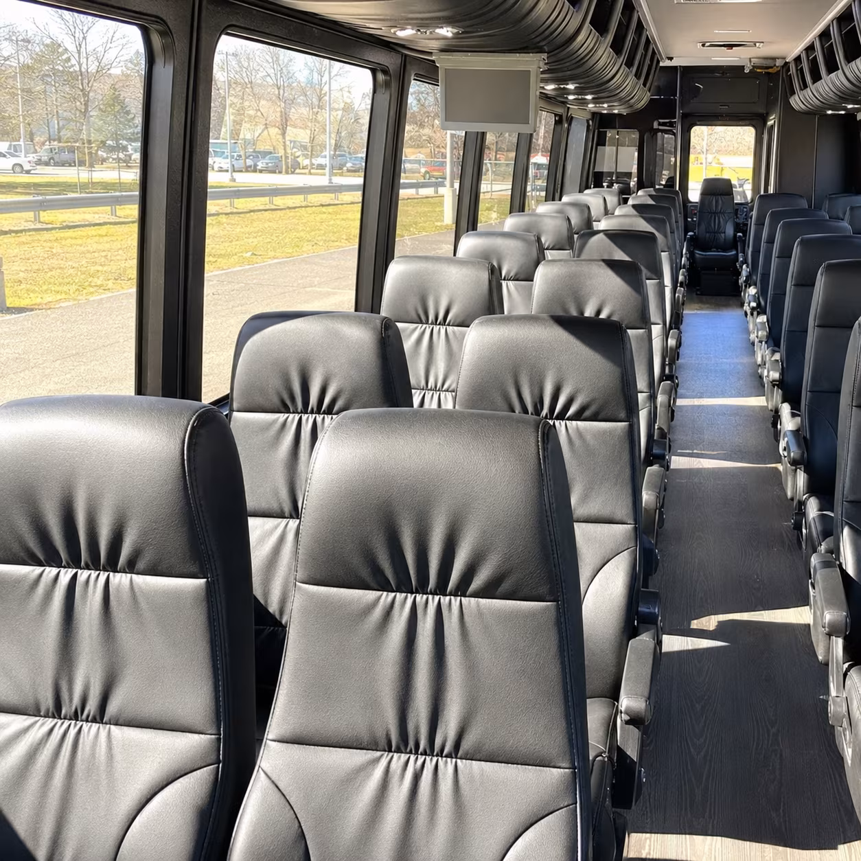 toledo 35 passenger minibus interior