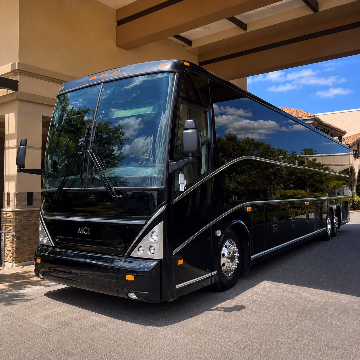 toledo concert charter bus rental