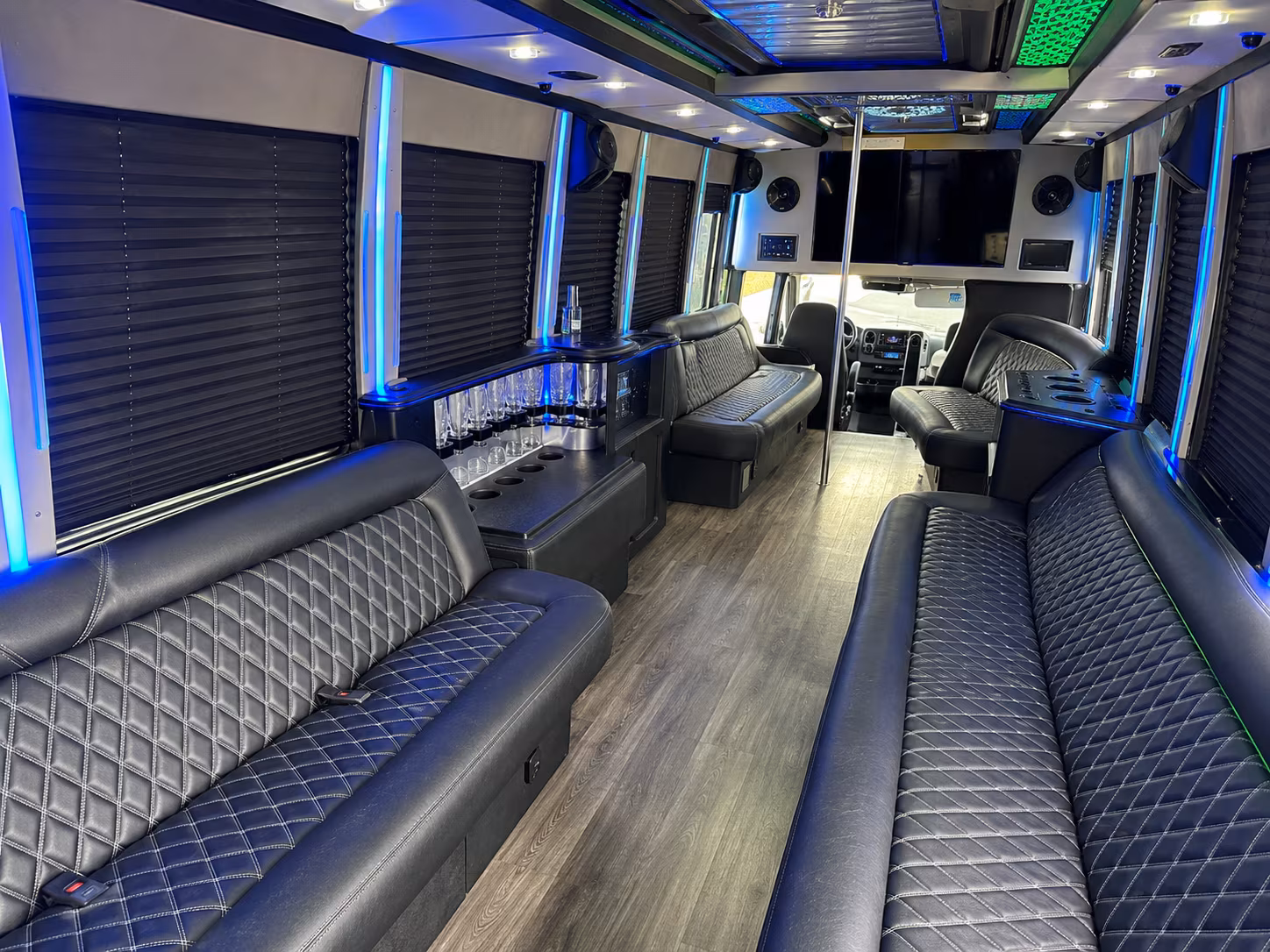 toledo corporate bus rentals for team offsites and company events