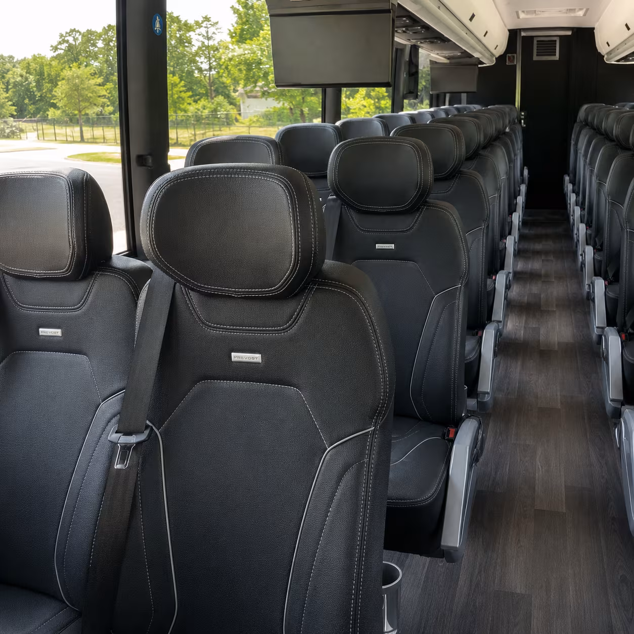 toledo corporate transportation onboard seating