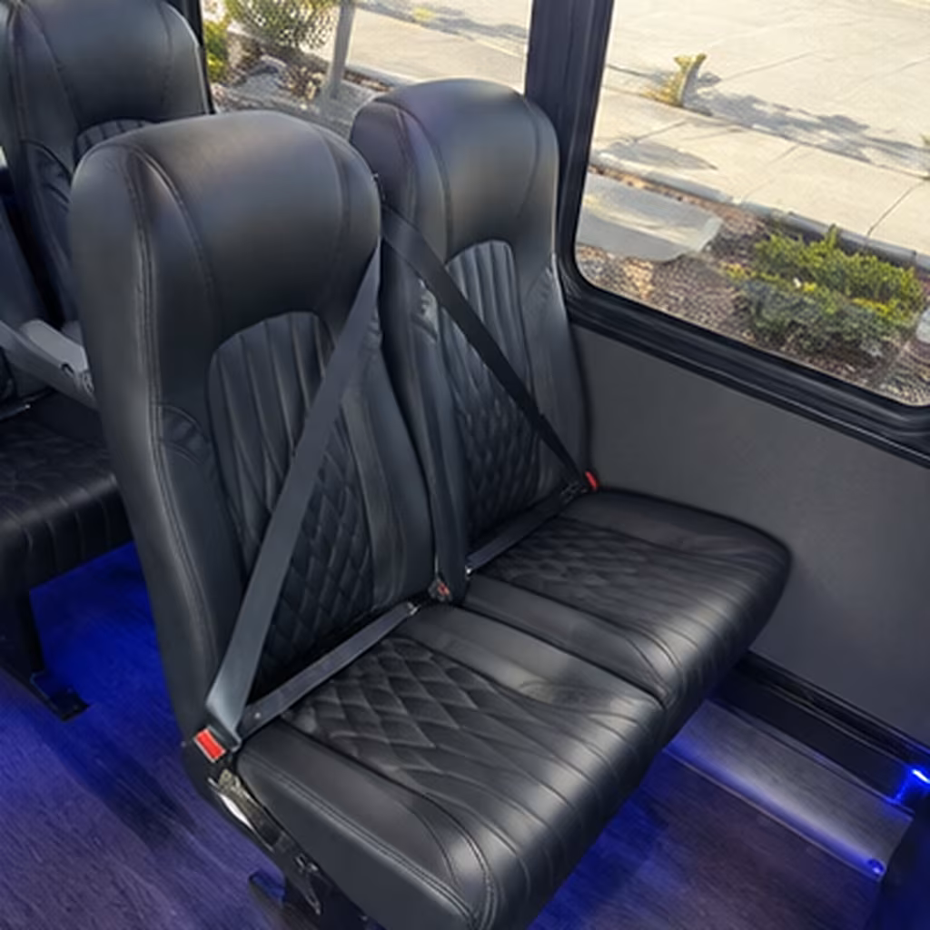 toledo wedding transportation onboard seating